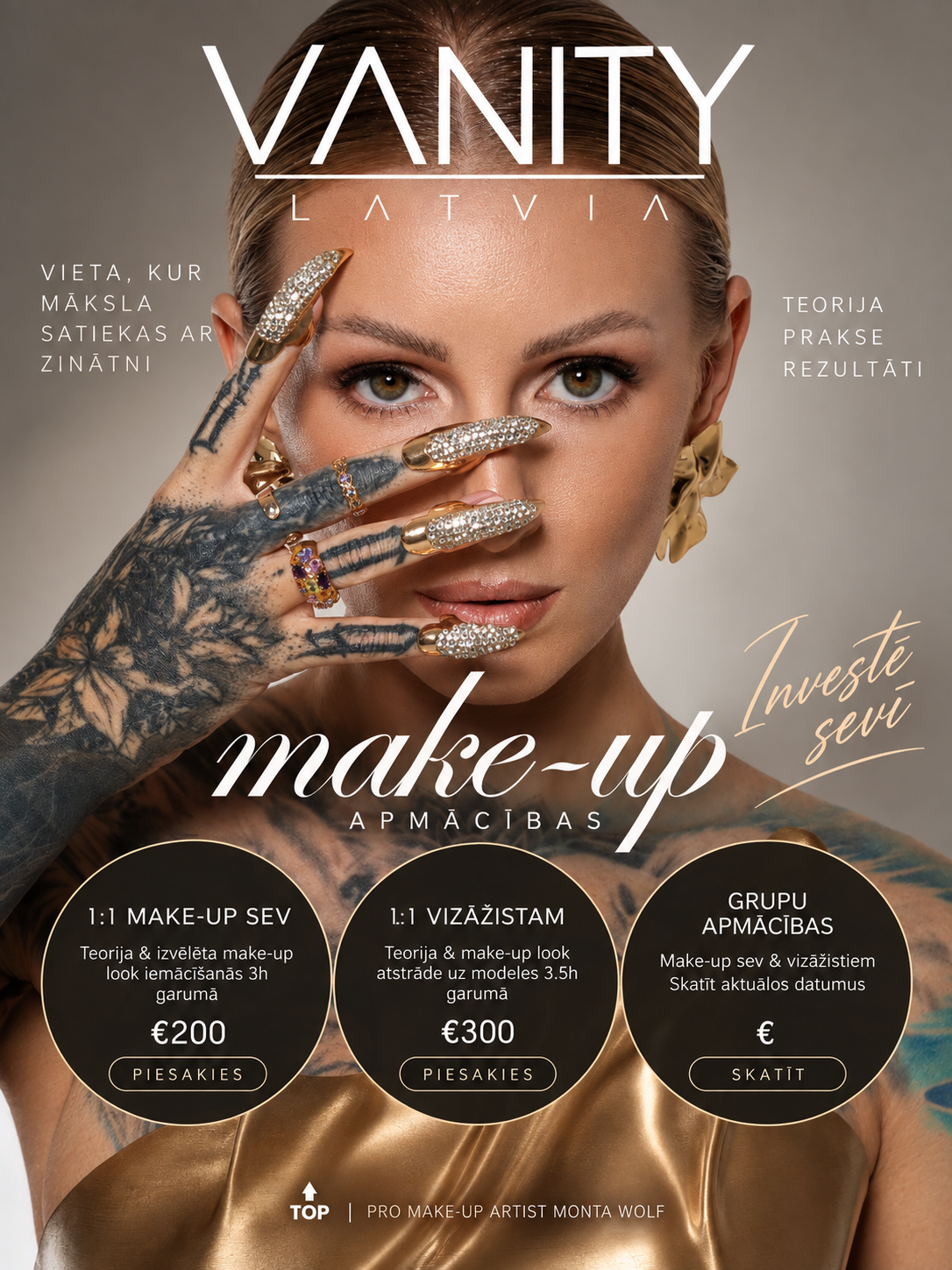1:1 APMĀCĪBAS MAKE-UP