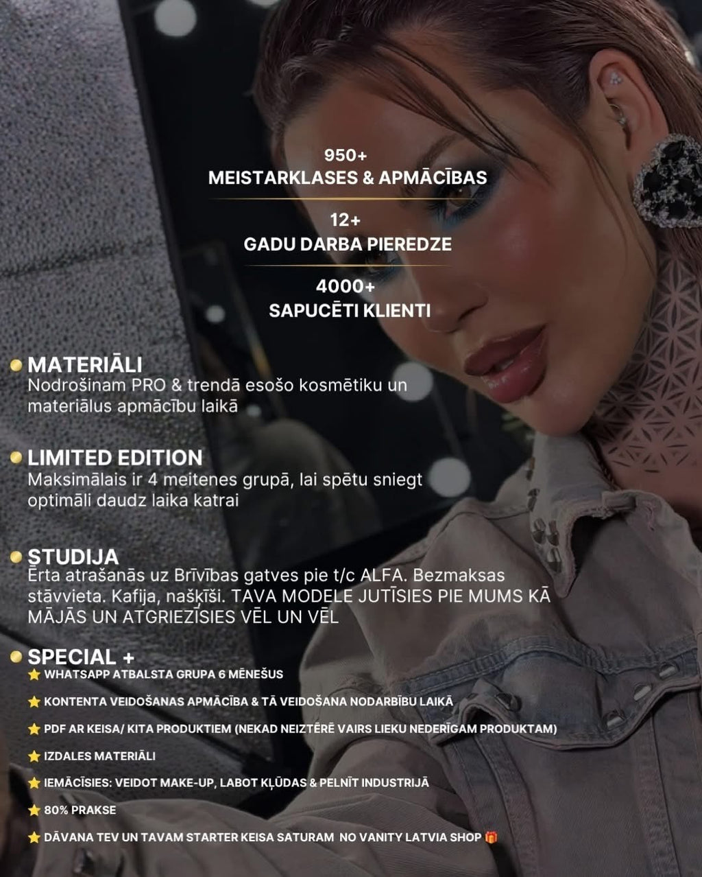 🚨 MAKE-UP ARTIST BĀZES INTENSĪVAIS KURSS 🚨