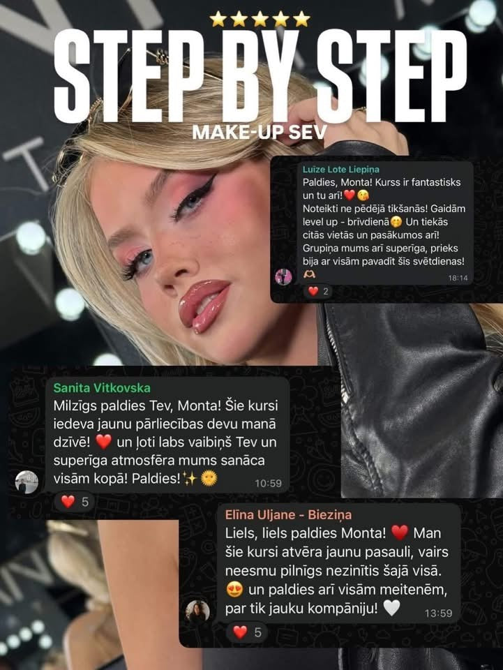 Make-up sev "STEP BY STEP" kurss