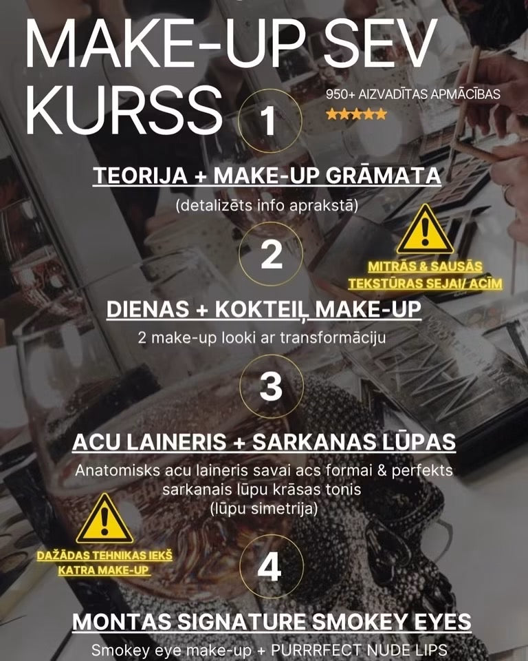 Make-up sev "STEP BY STEP" kurss