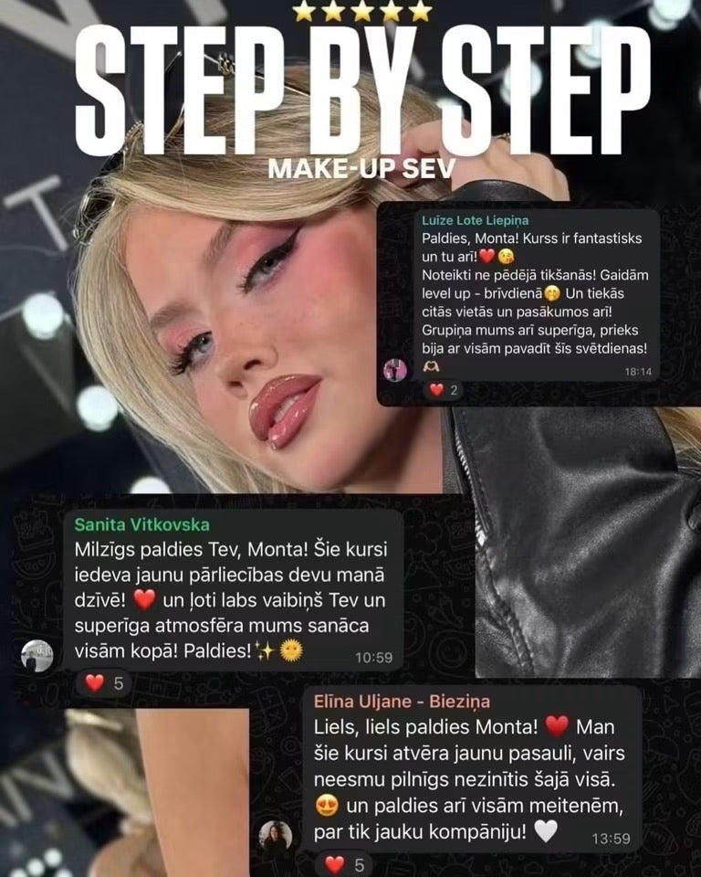Make-up sev "STEP BY STEP" kurss