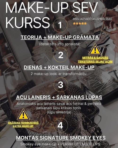 Make-up sev "STEP BY STEP" kurss