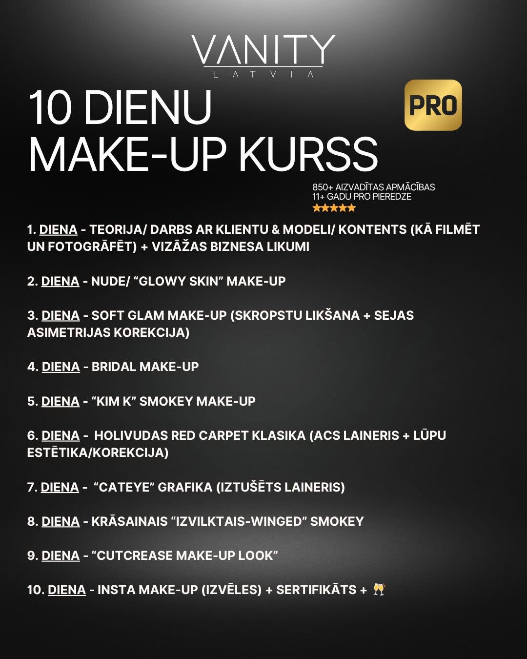 VIZĀŽISTA KVALIFIKĀCIJAS CELŠANAS KURSS