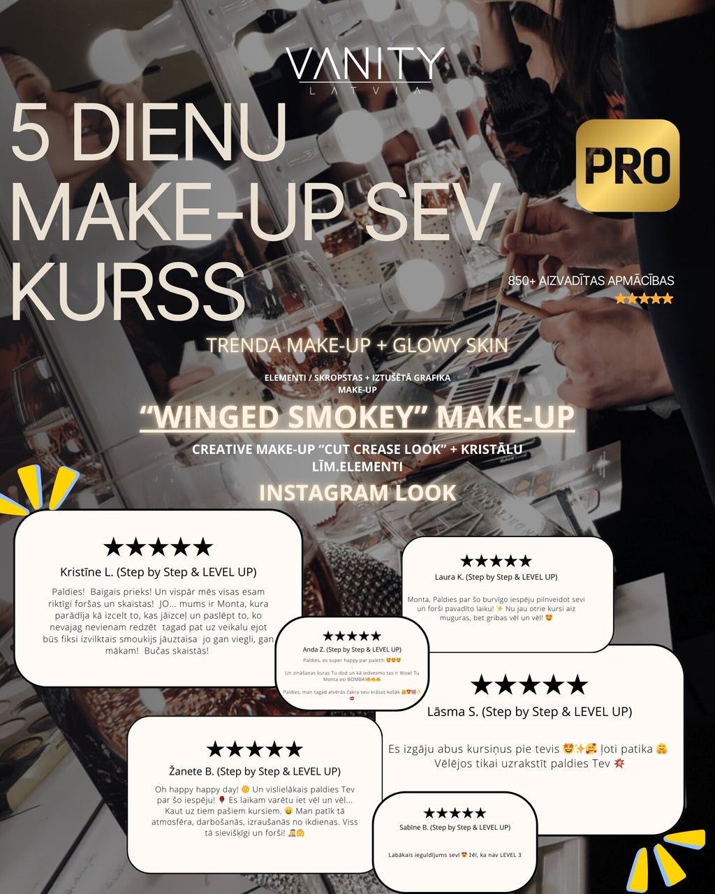 Make-up sev "LEVEL-UP" kurss OTRĀ DAĻA