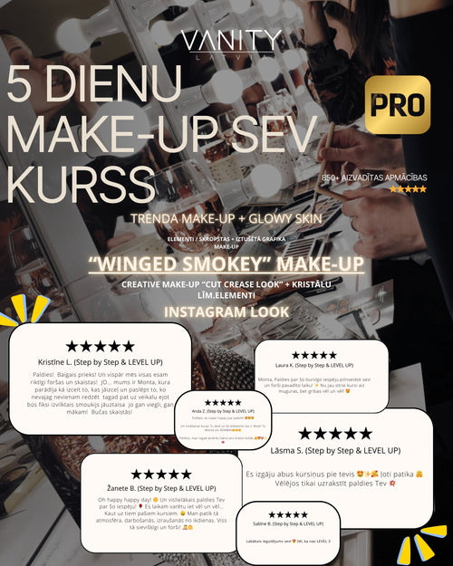 Make-up sev "LEVEL-UP" kurss OTRĀ DAĻA